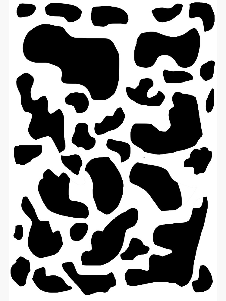 Cute Cow Pattern Animal Print Cow Spots Skin Cow Lover  Art Board Print  for Sale by Team150Designz