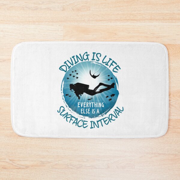 Item preview, Diving is Life Everything Else is a Surface Interval designed and sold by TheInkElephant.