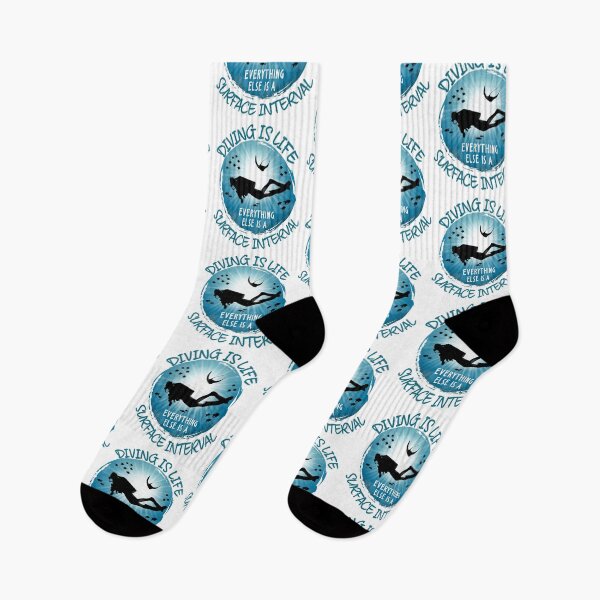 Item preview, Diving is Life Everything Else is a Surface Interval designed and sold by TheInkElephant.