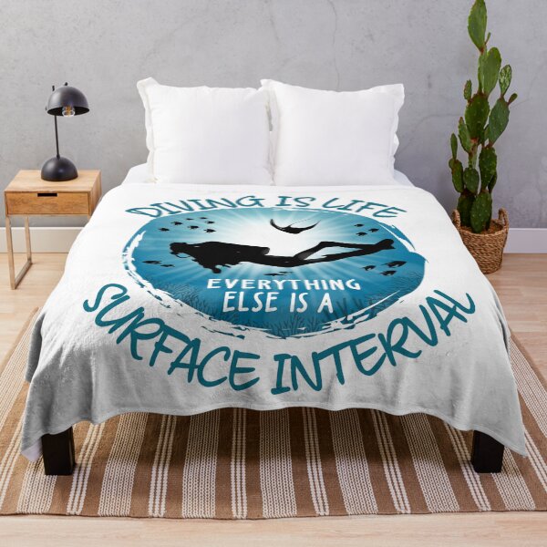 Item preview, Diving is Life Everything Else is a Surface Interval designed and sold by TheInkElephant.