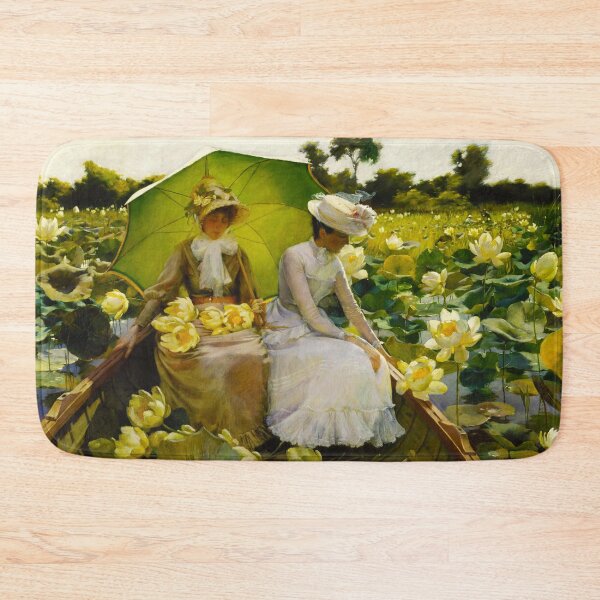 Item preview, Charles Courtney Curran. lotus lilies designed and sold by likiska.
