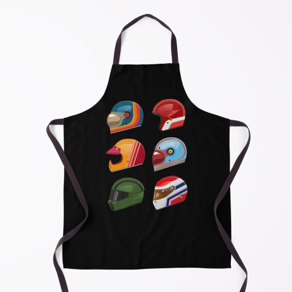 Item preview, Cool Vintage Motorbike Helmets designed and sold by Mariel Toigo.