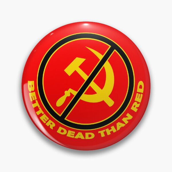 Item preview, Better Dead Than Red designed and sold by Conjuration.