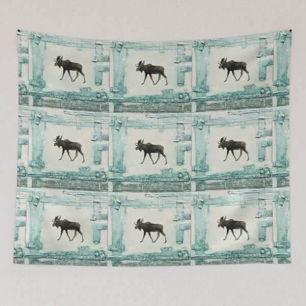 Item preview, Moose: Alces alces designed and sold by Howecreative.