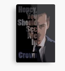 In a Crown Metal Print