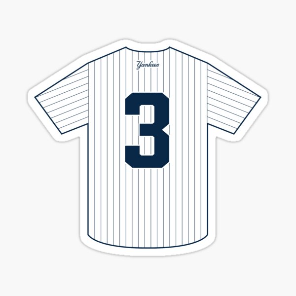 Babe Ruth - New York Yankee Home Kit Sticker for Sale by On