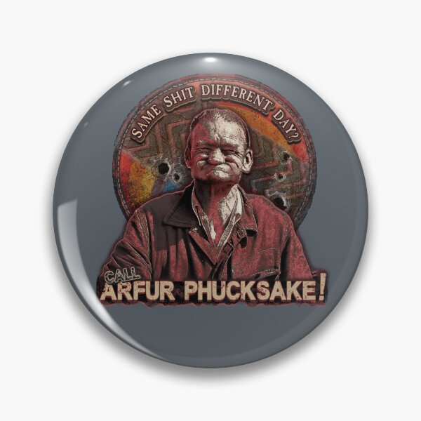 Artikelvorschau, Gleiche Scheiße, anderer Tag? Ruf ARFUR PHUCKSAKE an! Lustig - Retro-Design für den Fall, dass etwas schief geht. entworfen und verkauft von RetroTeeStudio.