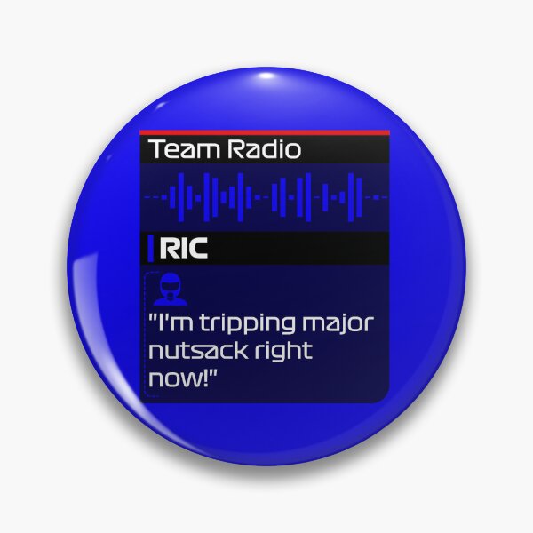 Artikelvorschau, Tripping Major Nutsack - F1 Team Radio Zitat entworfen und verkauft von StickItOnPole.
