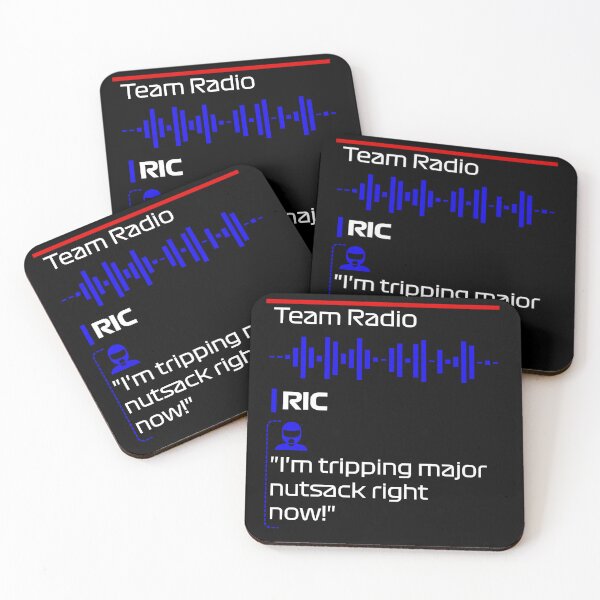 Item preview, Tripping Major Nutsack - F1 Team Radio Quote designed and sold by StickItOnPole.