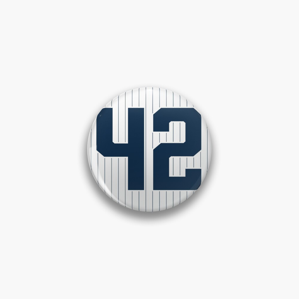 Mariano Rivera Signed #42 Yankees Jersey Pin for Sale by jp824