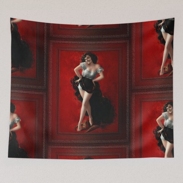 Item preview, Hat Dance by Rolf Armstrong Classical Art Remastered Xzendor7 Old Masters Reproductions designed and sold by Xzendor7 Digital Art Creations.