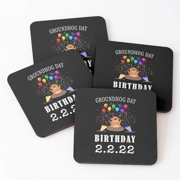 Item preview, Funny Groundhog Day Birthday 2.2.22 Party February 2nd 2022 T-Shirt designed and sold by midodesign20.