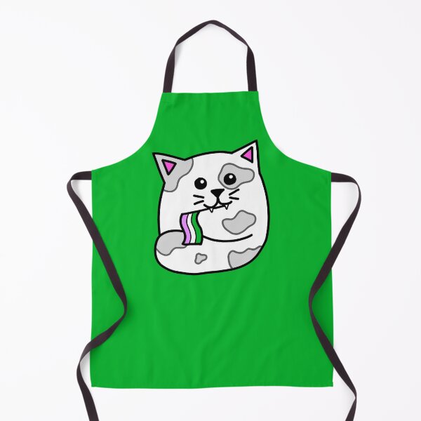 Item preview, genderqueer pride flag cat designed and sold by alisadesigns.