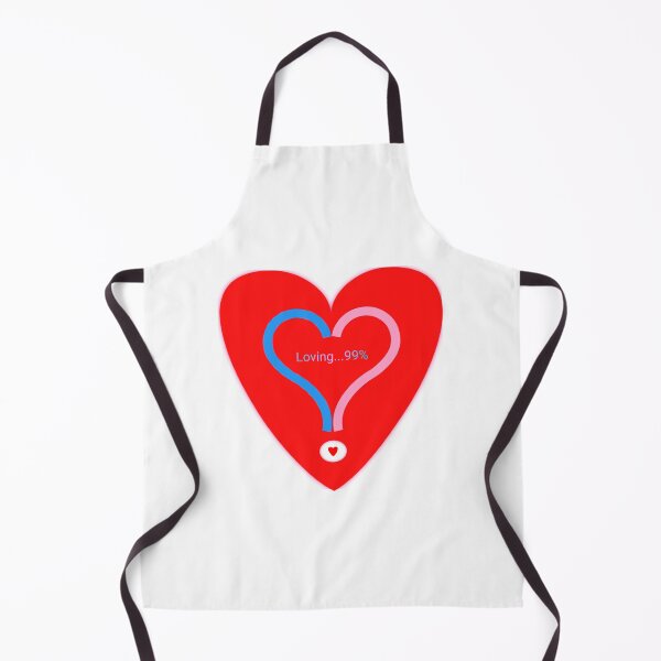 Item preview, Loving you 99% linking together in red designed and sold by Bekindtome.