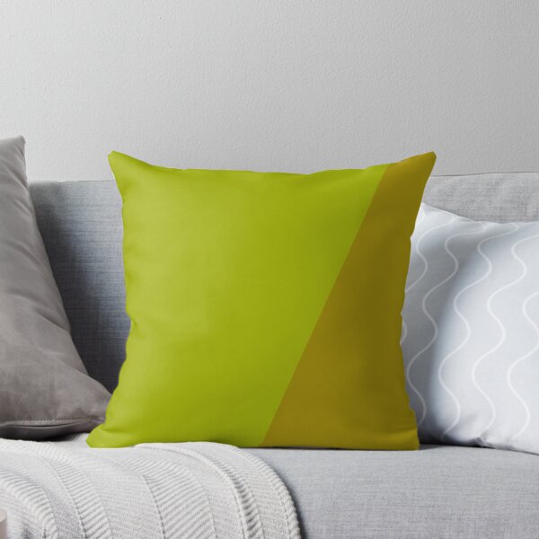 Item preview, Colour Block Therapy - Offset Oblique : Acid Olive/Vintage Gold designed and sold by Spannerbagface.