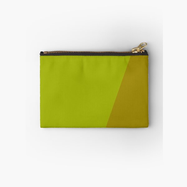 Item preview, Colour Block Therapy - Offset Oblique : Acid Olive/Vintage Gold designed and sold by Spannerbagface.