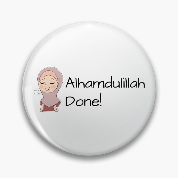 Item preview, Alhamdulillah| cartoon Hijabi | cute Hijab | Islamic | Islamic Art | Islam | Muslimah | Pink hijab | Islamic Gift | Islamic Art | Hijabi girl | Hijabi woman | Hijabi | cartoon hijab stickers designed and sold by Khasanah3005.