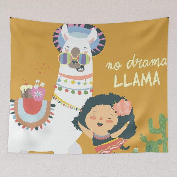 Aperçu de l'œuvre pas de drame lama créée et vendue par Dany2000.