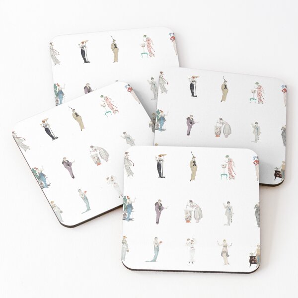 Item preview, Vintage Art Deco Women's Fashion (George Barbier) designed and sold by SowCow.