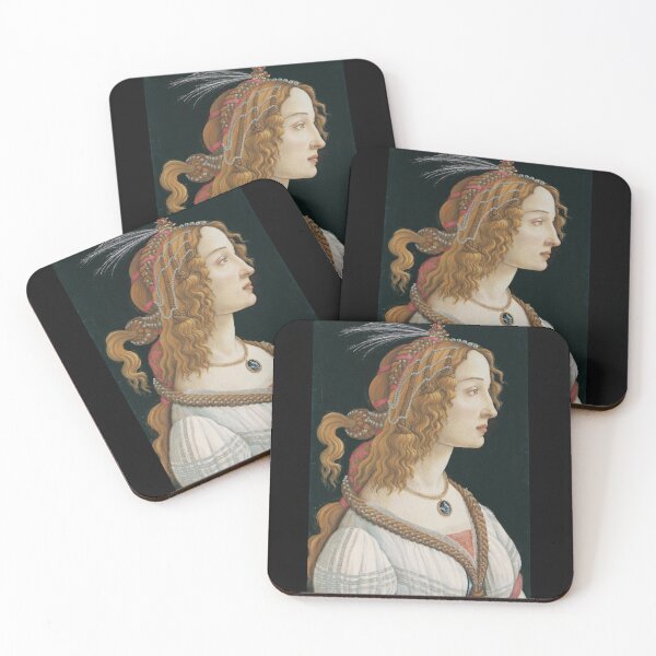 Item preview, Portrait of Simonetta Vespucci as Nymph Painting designed and sold by Anaksarxos.