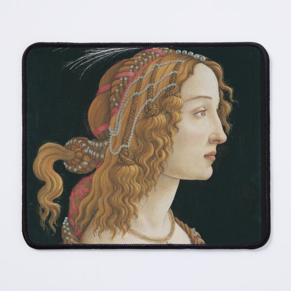 Item preview, Portrait of Simonetta Vespucci as Nymph Painting designed and sold by Anaksarxos.