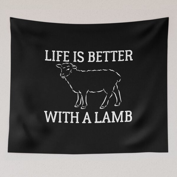 Item preview, Life Is Better With A Lamb Funny Lamb Farmer Gift designed and sold by AEOPIN.