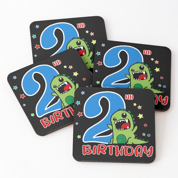 Item preview, Funny Dinosaur 2ND Birthday designed and sold by OverbeeDesigns.