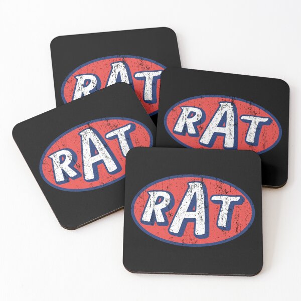 Item preview, RAT oval - weathered designed and sold by hotrodz.