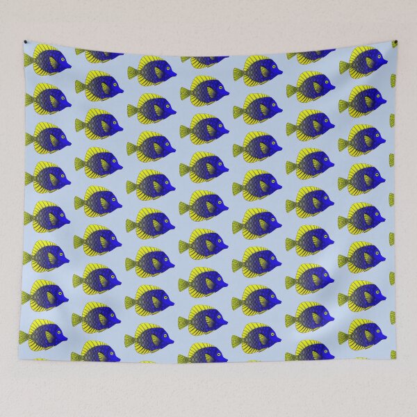 Item preview, Blue & Yellow Fish designed and sold by MagicMama.