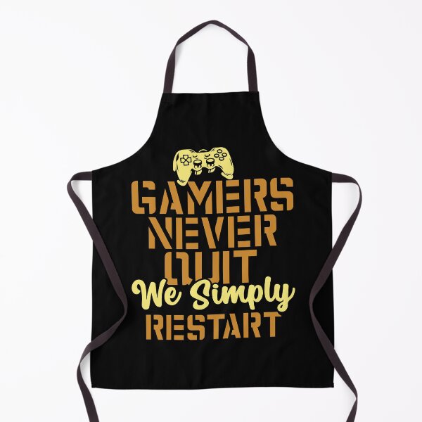 Item preview, Gamers Never Quit. We Simply Restart. designed and sold by palaco210.