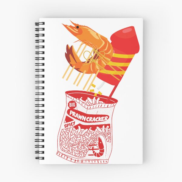 Item preview, Prawn Cracker in the Big Prawn design range  designed and sold by Container  of Dreams.