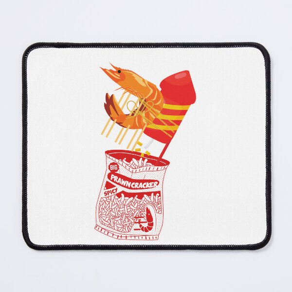 Item preview, Prawn Cracker in the Big Prawn design range  designed and sold by Container  of Dreams.