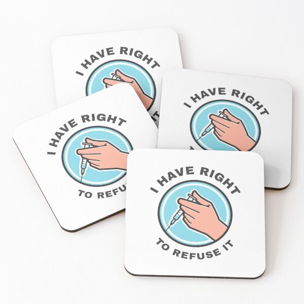 Item preview, I Have Right To Refuse It - Antivax designed and sold by Discendo.