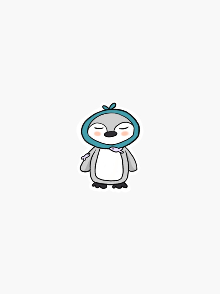 "Penguin plushie from Crash Landing On You" Sticker for Sale by