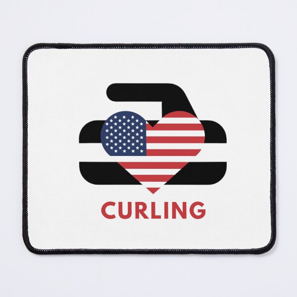 Item preview, Curling Love USA designed and sold by AlexLab.