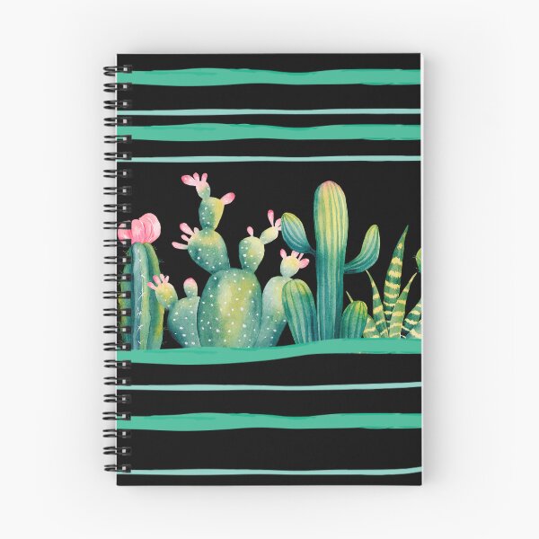 Item preview, Watercolour cactus & succulents designed and sold by cutecrazytshirt.