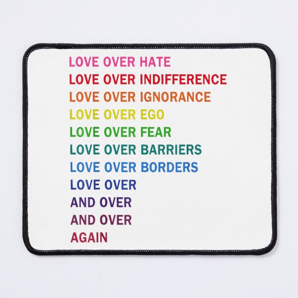 Item preview, love over hate, love over indifference designed and sold by Shope2shope.