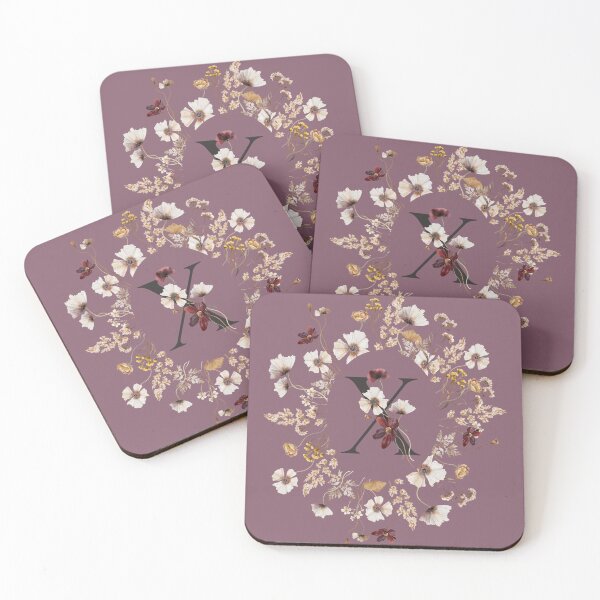 Item preview, Blooms Monogram X designed and sold by ElenaDanilo.