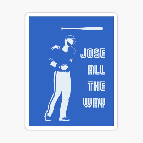 Jose Bautista Bat Flip - Jose Bautista - Sticker