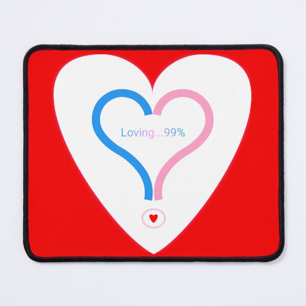 Item preview, Loving you 99% linking together in white designed and sold by Bekindtome.