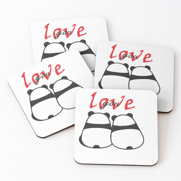 Item preview, panda love you designed and sold by BasmaAtef.