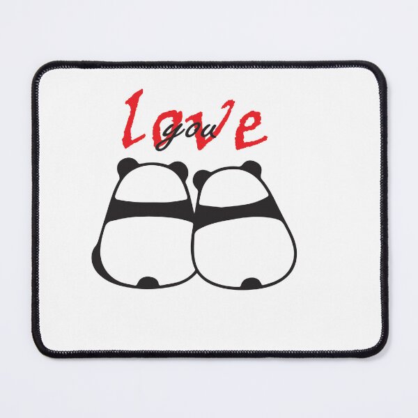 Item preview, panda love you designed and sold by BasmaAtef.