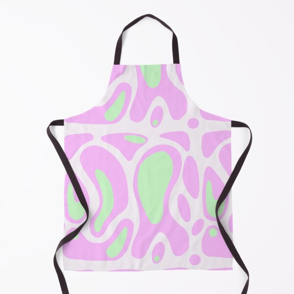 Item preview, abstract flow green and pink  designed and sold by catartlady.