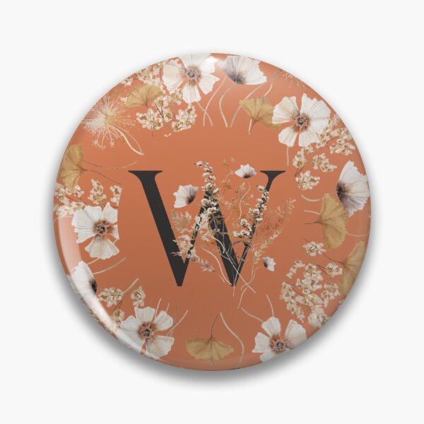 Item preview, Blooms Monogram W designed and sold by ElenaDanilo.