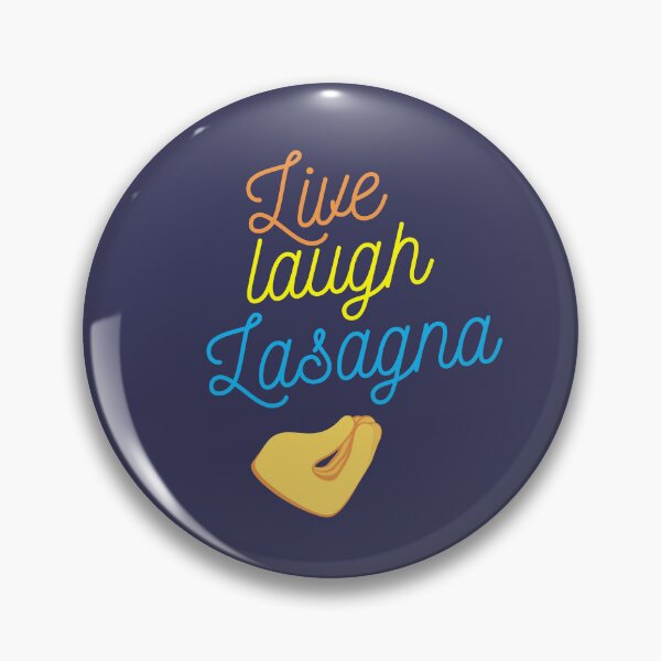 Item preview, Live Laugh Lasagna - Positive Italian Kitchen and Lasagna Lovers designed and sold by JoyTop.