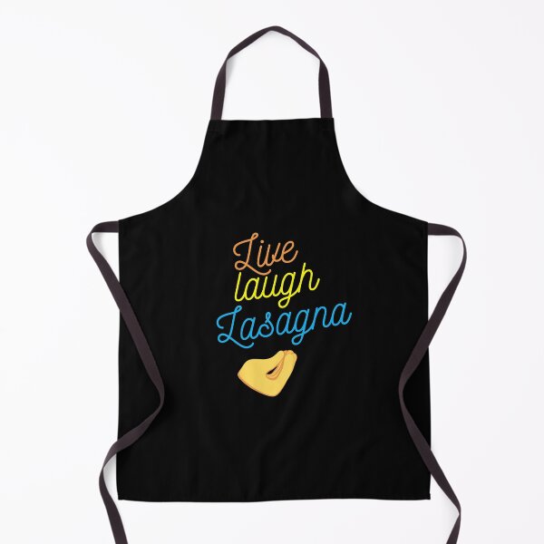Item preview, Live Laugh Lasagna - Positive Italian Kitchen and Lasagna Lovers designed and sold by JoyTop.