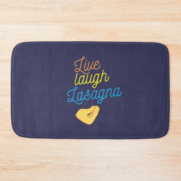 Item preview, Live Laugh Lasagna - Positive Italian Kitchen and Lasagna Lovers designed and sold by JoyTop.