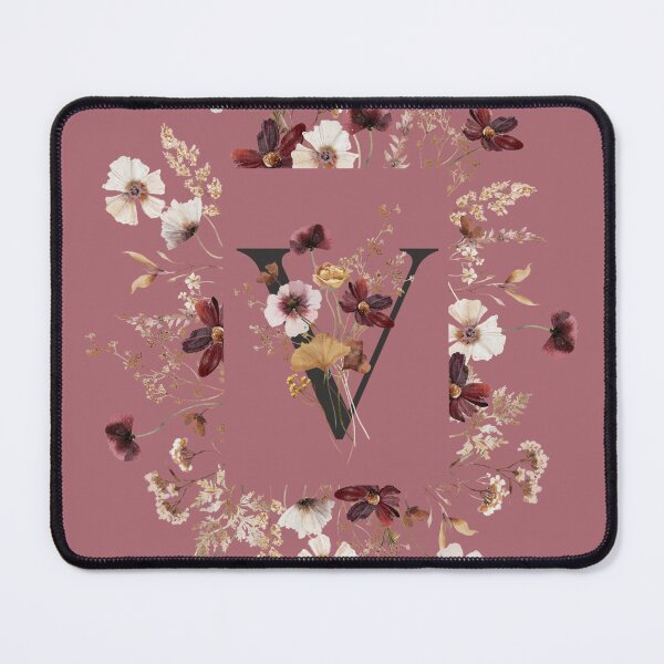 Item preview, Blooms Monogram V designed and sold by ElenaDanilo.