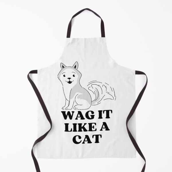 Item preview, WAG IT LIKE A CAT - Funny Cat Pictures with Captions and Cat Sayings designed and sold by FunnyCatsFam.