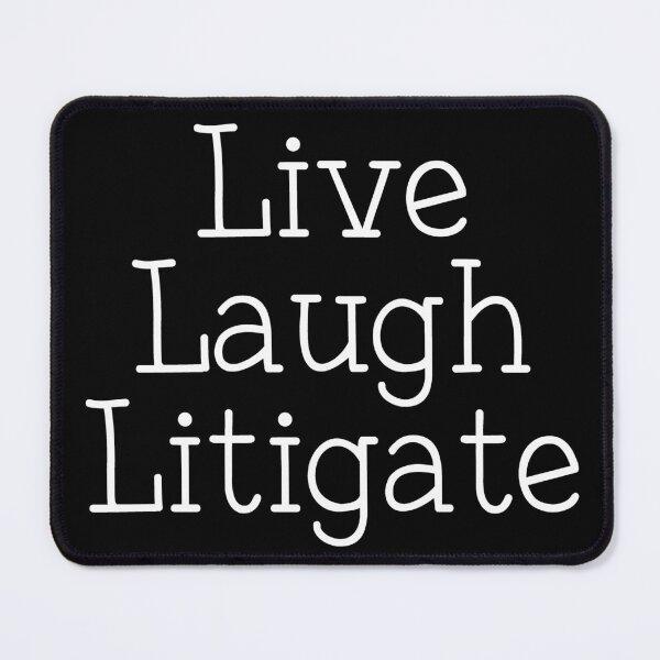 Item preview, Funny Lawyer Litigator Trial Attorney Live Laugh Litigate designed and sold by Huhnerdieb Apparel.
